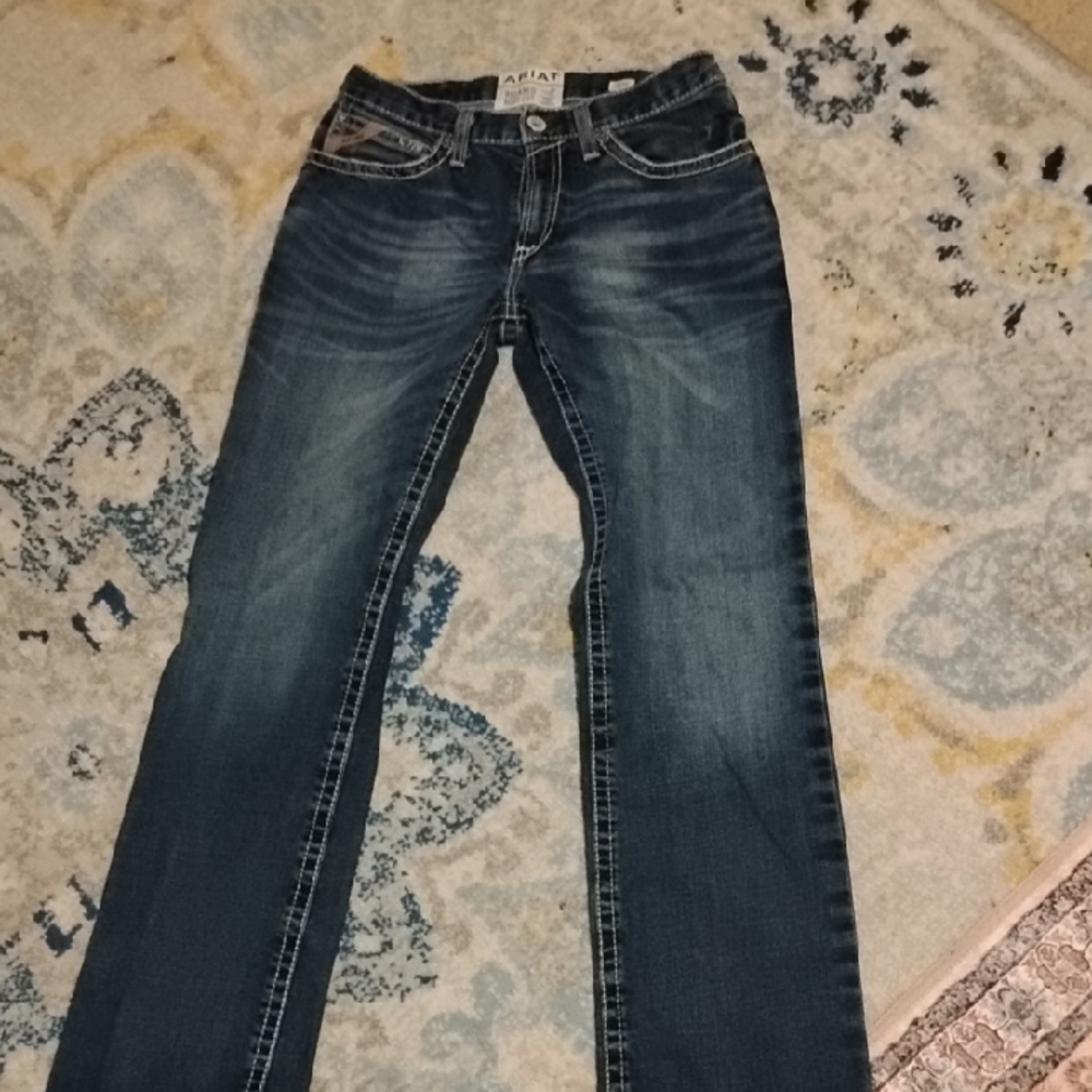 Ariat Women's Dark Blue Boot Cut Jeans